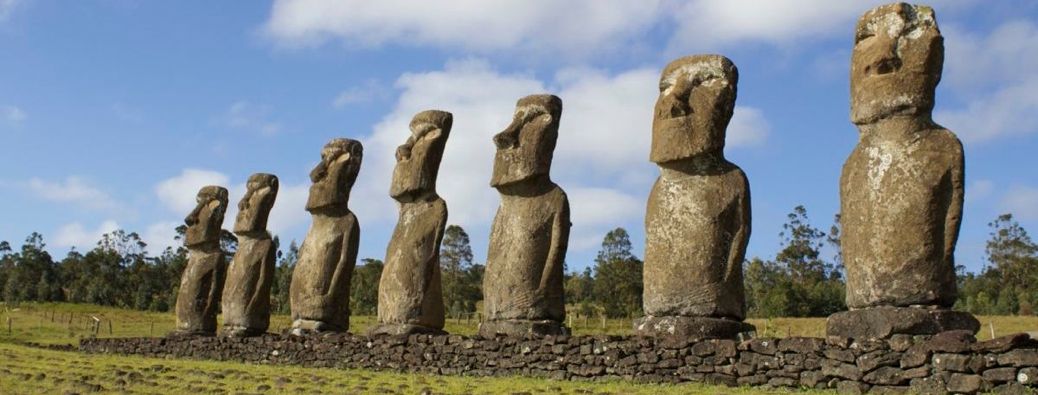 Ahu Akiivi, Easter Island