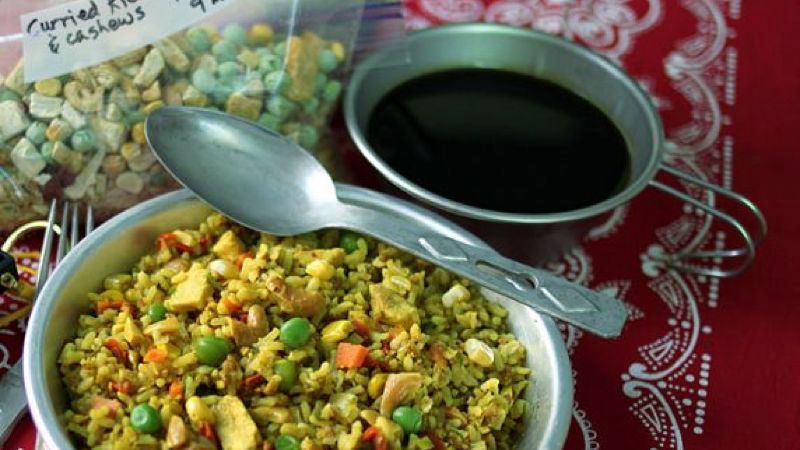 5 Backpacking Recipes: Curry Rice