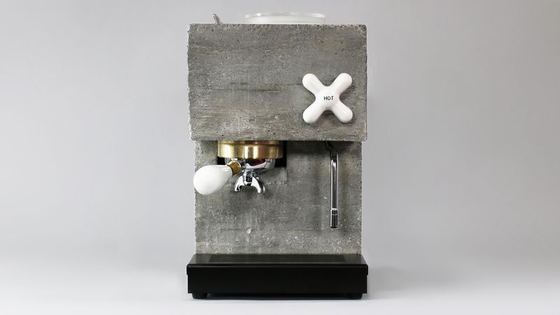 Anza Concrete Espresso Machine