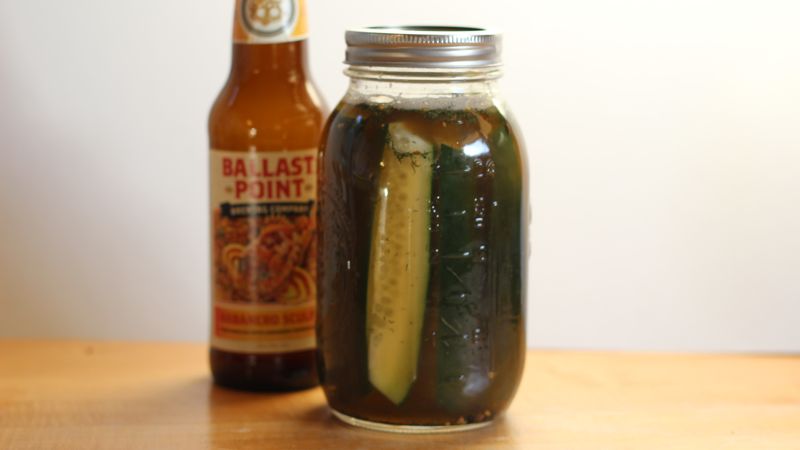 IPA Pickles with Ballast Point Habanero Sculpin