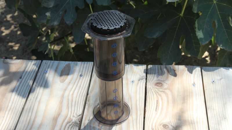 Perfect Travel Coffee: AeroPress Inverted