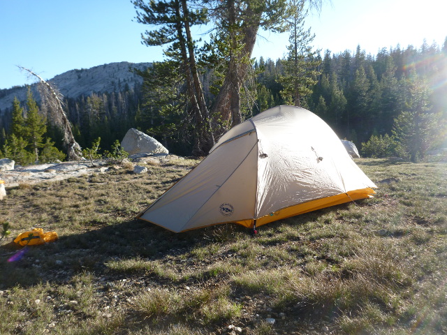 Big Agnes Fly Creek UL 1 tent in Long Meadow.