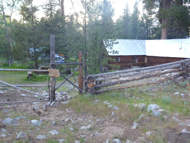 Muir Trail Ranch hiker's entrance.