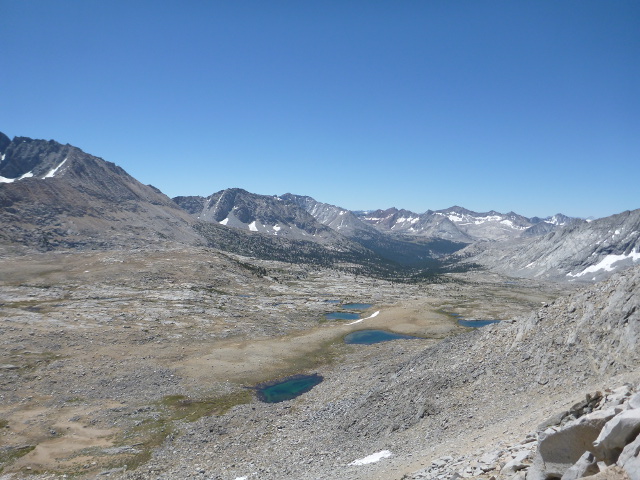 South side of Mather Pass