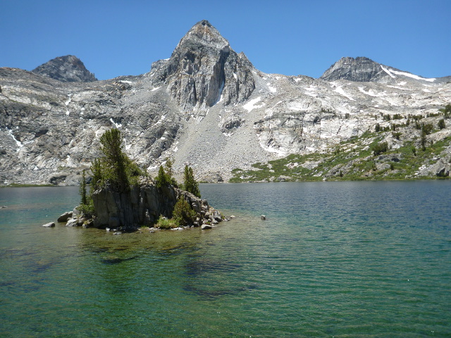 Painted Lady over Rae Lakes