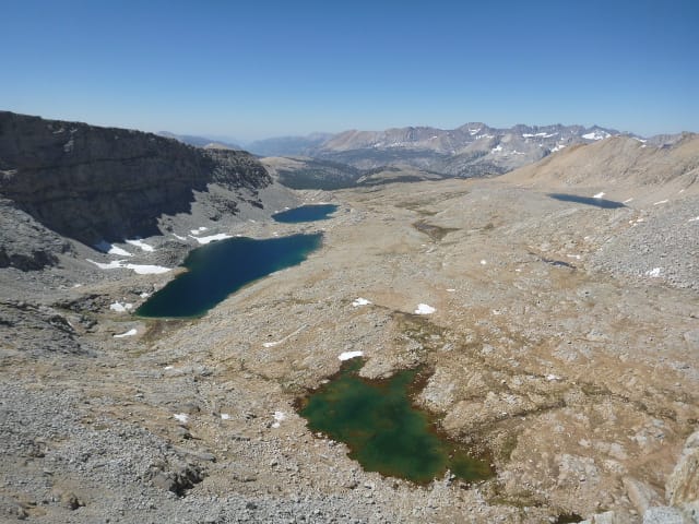 The view south from Forester Pass
