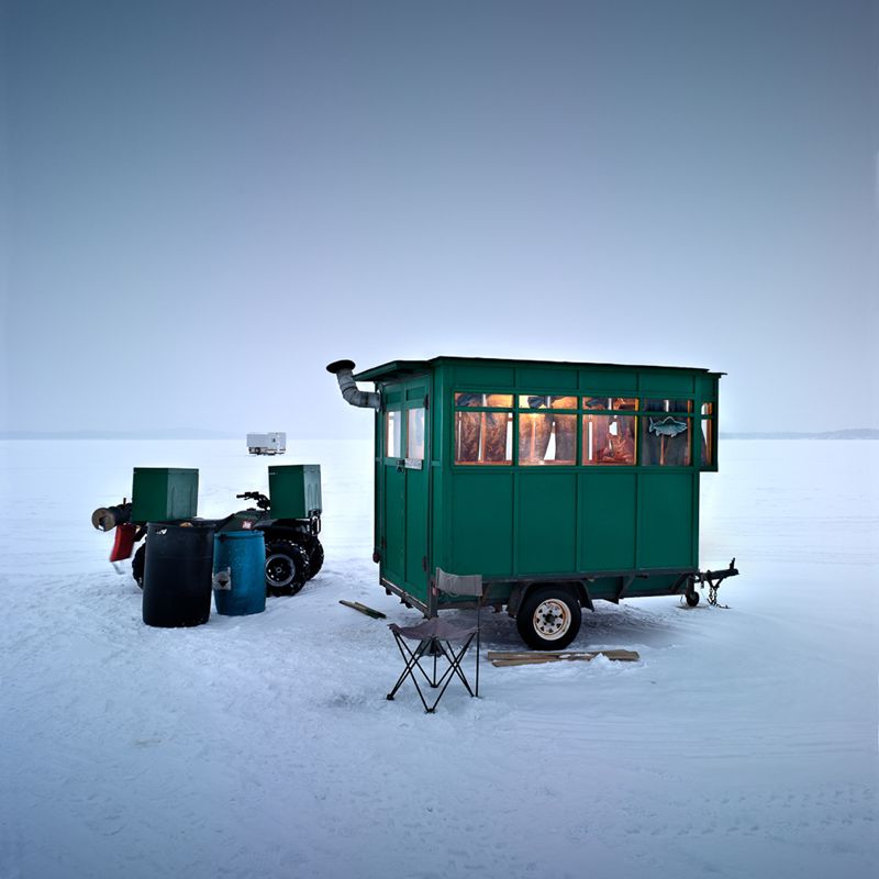 Ice fishing shanty best sale